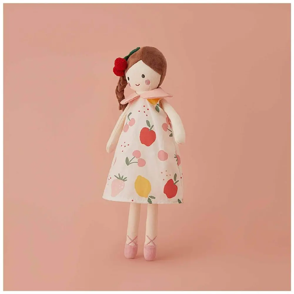 Nortic Style Girl Soft Plush Toy Ballet Shoes 35/38CM Princess Stuffed Doll Cute Home Decor Pink Dress Doll Girls Boys