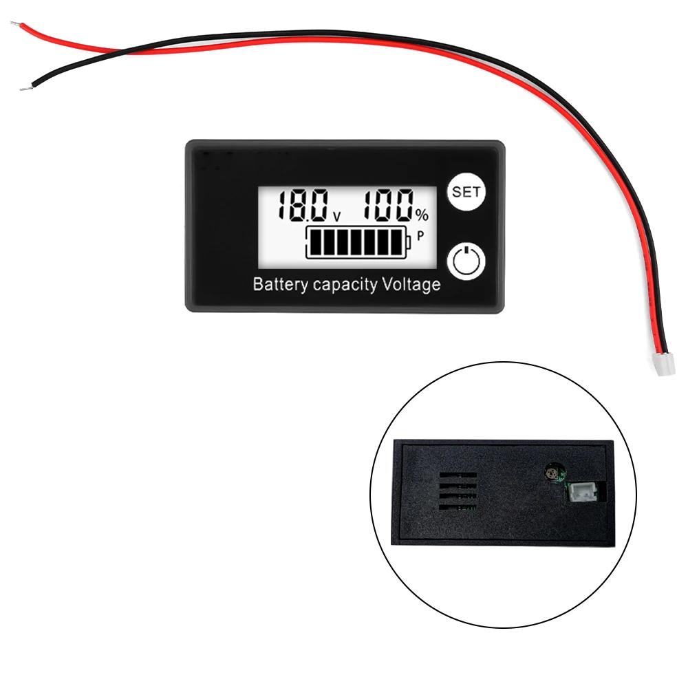 6133A DC 8V-100V Batterie Voltmeter Kapazität Anzeige 12V 36V 48V 72V Säure Batterie Lithium LiFePO4 Auto Motorrad Spannungsmesser