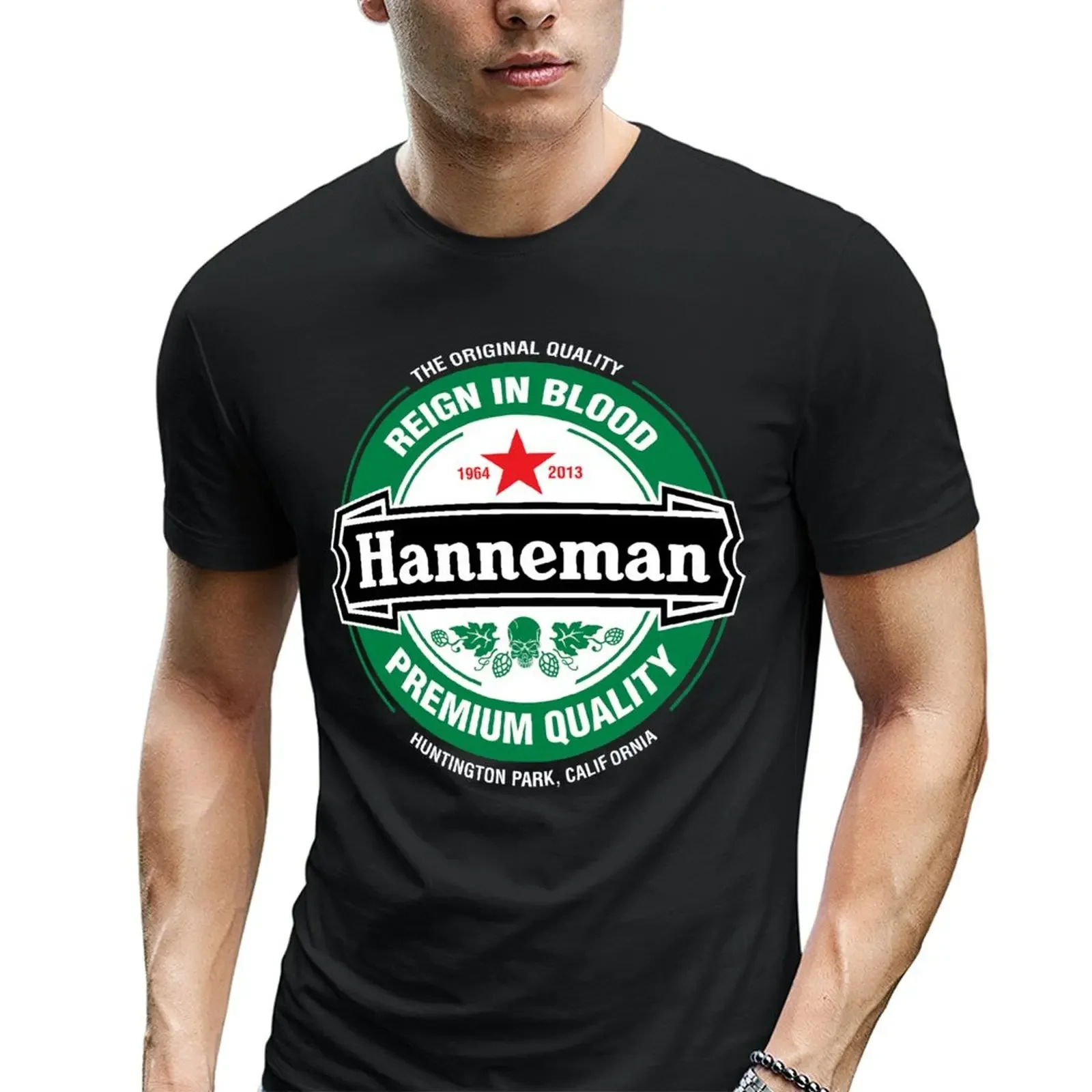 Cute  Jeff Hanneman Tribute T Shirt Slayer Mans Unique Cotton Short Sleeves O Neck T Shirt Discount 100% Cotton T Shirts Top Tee