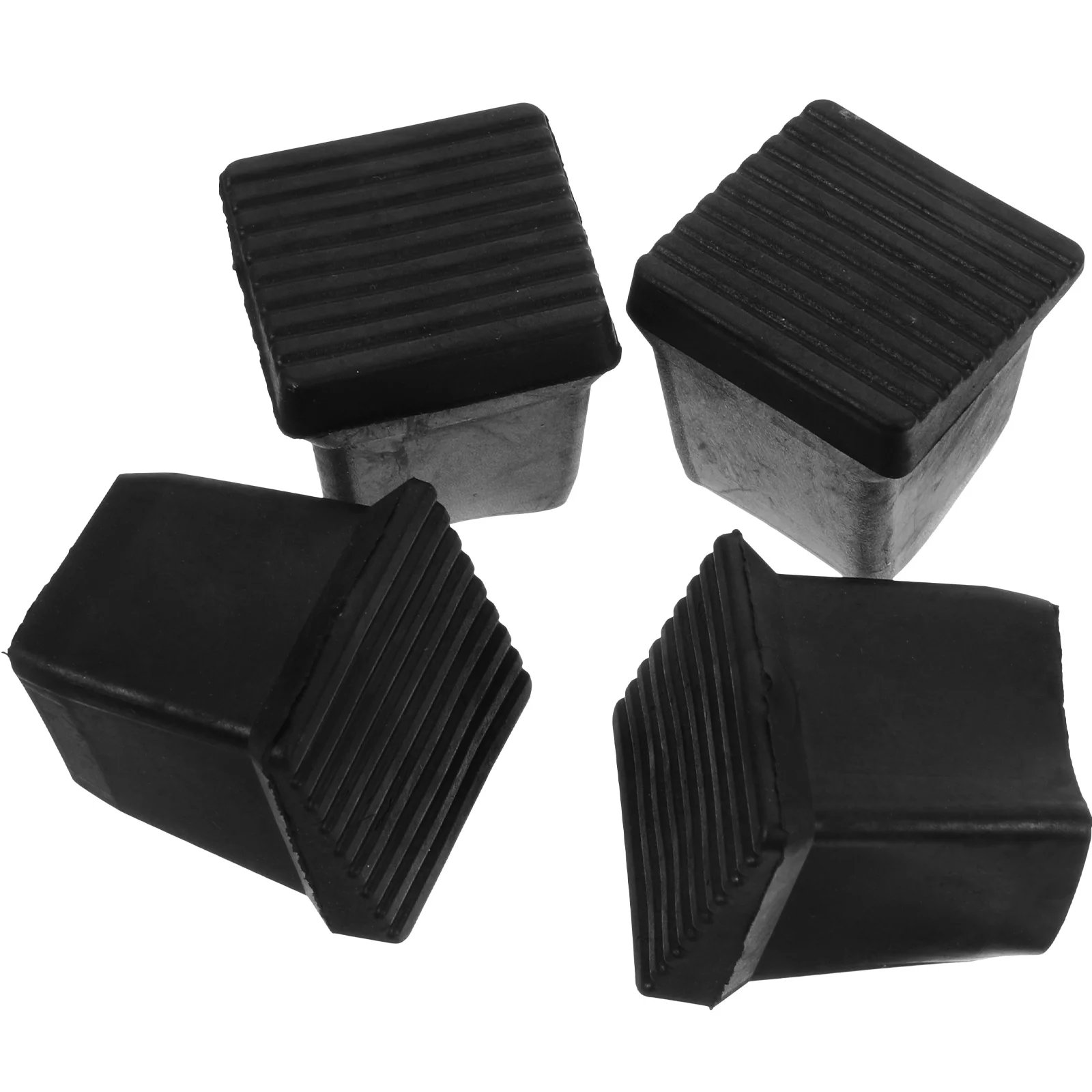 

4pcs Non-Slip Covers Silicone Floor Protectors For Wood Tile Carpet Extension Cushion Durable Leg Caps Foot Protectors Bumpers