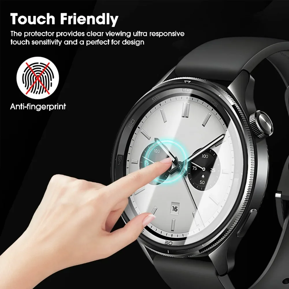 Proteggi schermo con pellicola morbida per Xiaomi Watch S4 HD Pellicola protettiva antigraffio Smartwatch Pmma non in vetro per Xiaomi Watch S4