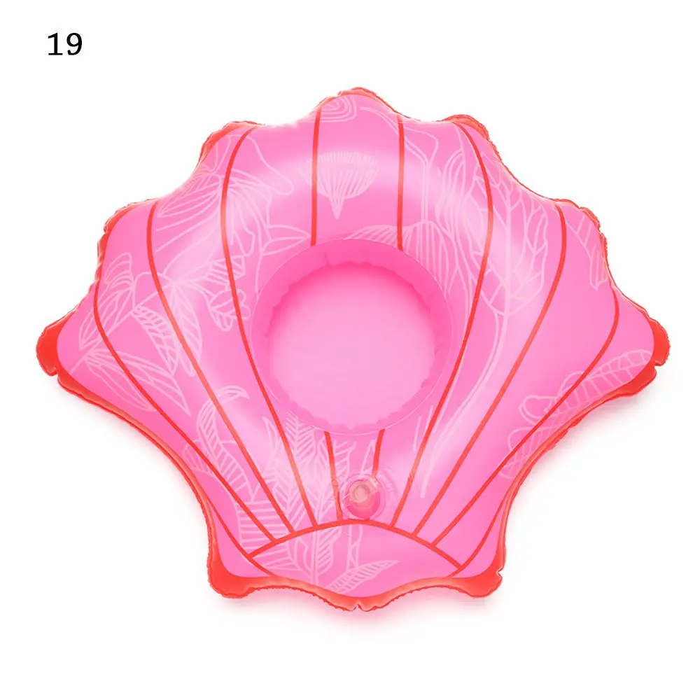 1Pcs Kinder Spielzeug Party Dekoration Bar Untersetzer Aufblasbare Getränkehalter Schwimmen Pool Float Trinken Schwimmt Aufblasbare Tasse Untersetzer