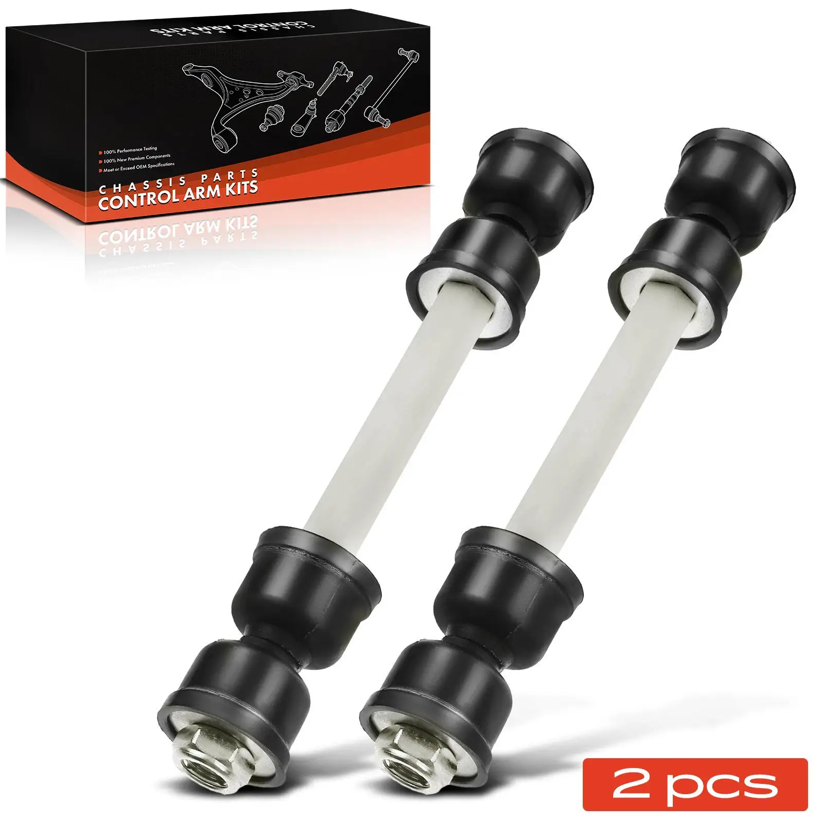 Frankberg 2x Koppelingsstang Vooras Links Rechts voor Cadillac Escalade Chevrolet Avalanche Cheyenne Crew Cab Pick-up K700538