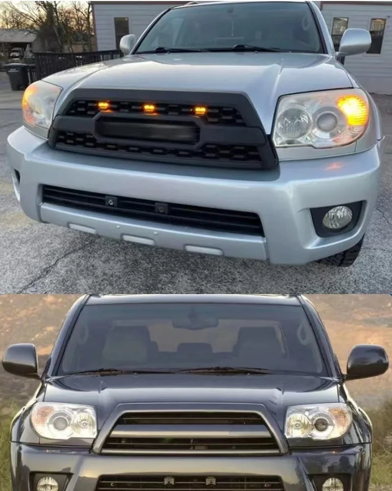 شبكة سباق السيارات الأمامية لسيارة Toyota 4Runner HILUX SURF 2002-2005 2006-2009 ملحقات السيارات تعديل الخارجي #2