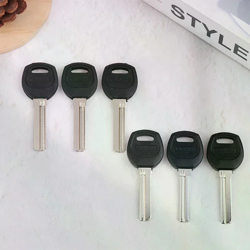 10Pcs Key Embryo AB Lock Security Door Key Blank Electric Door Lock Blank Fingerprint Lock Password Lock Blank Car Key Blanks
