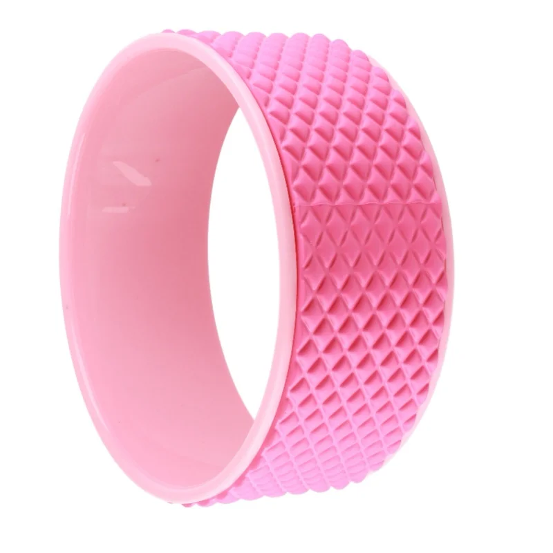 

Колесо для йоги, укрепляющее колесо для массажа спины, мягкий многоразовый ролик для коррекции осанки