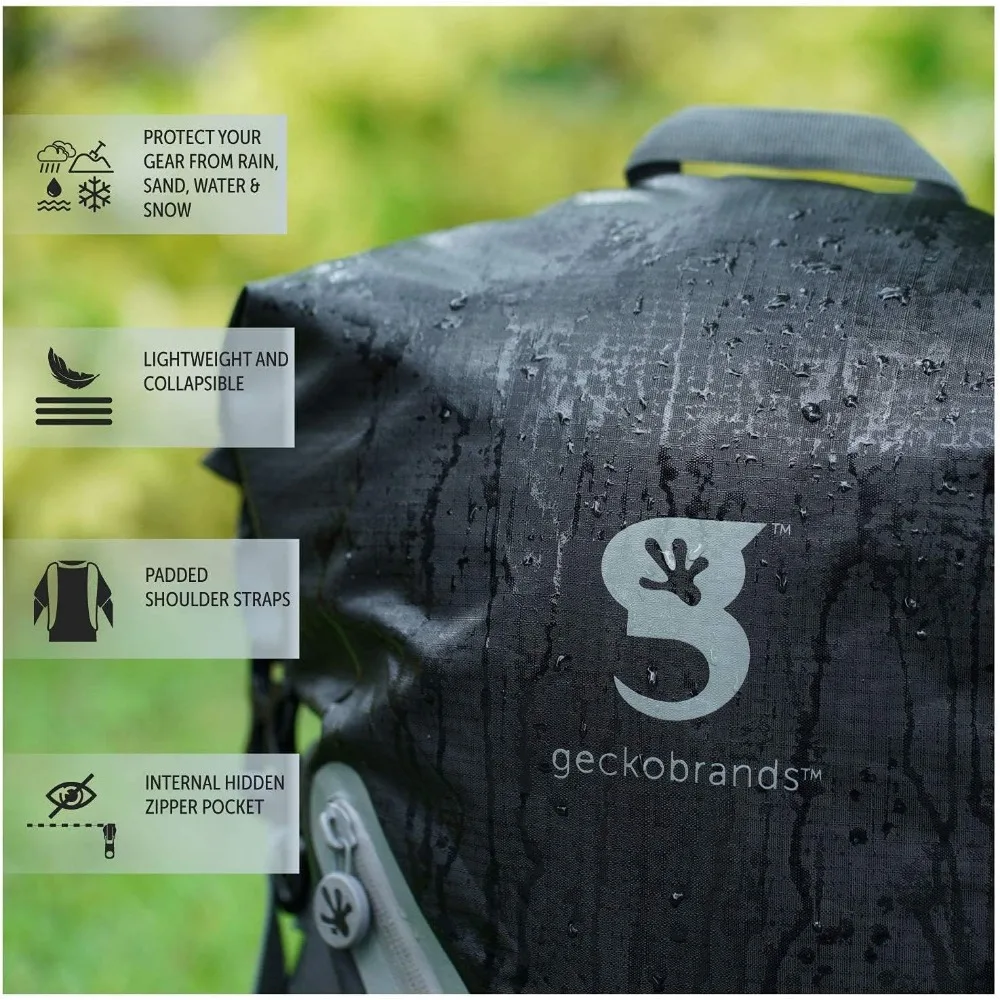 Wodoodporny plecak turystyczny 30L - lekka torba outdoorowa do podróży i aktywności wodnych