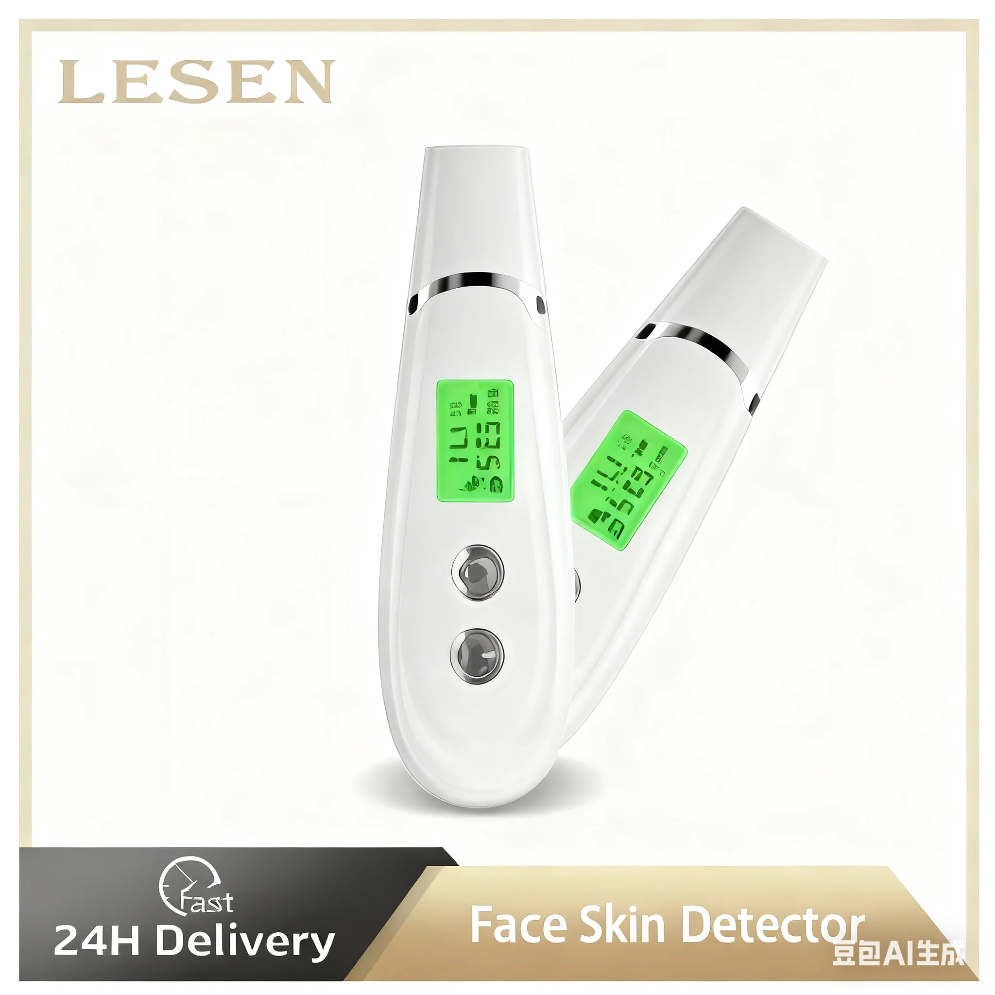 LESEN Gezichtshuiddetector Inhoudsanalysator voor schoonheidssalon Spa Thuis Draagbare huidanalysator Gezichtsvochtdetector