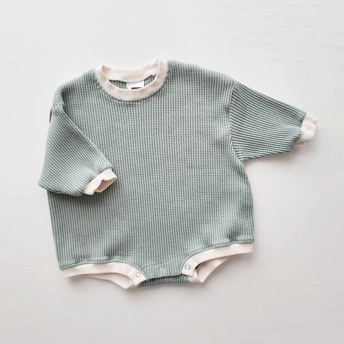 Newborn Baby Boys Girls Cotton Long Sleeve Bodysuits Toddler Jumpsuits Spring Autumn Unisex Outfit Clothes for Infants