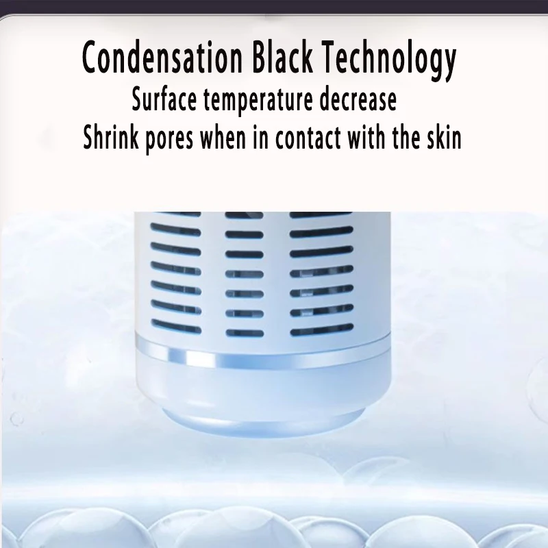 Dispositivo per l'iniezione di ossigeno con aspirazione di punti neri a bolle piccole, dispositivo di rilevamento della gestione della pelle a bolle piccole di ossigeno a idrogeno