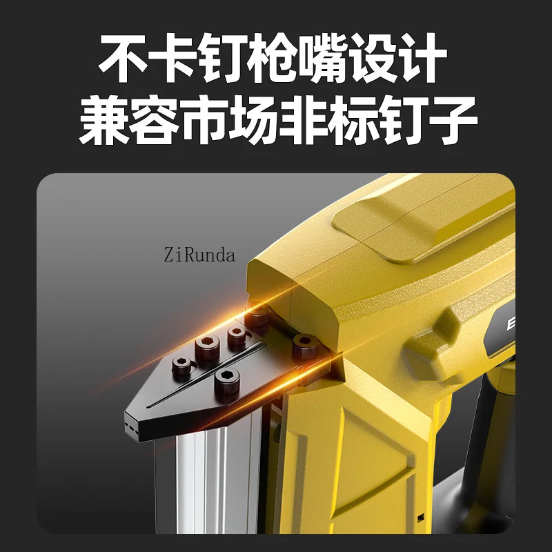 بطارية ليثيوم فتحة سلك كهربائي مسدس مسامير فولاذي مطلق أظافر خرسانية منظم أظافر فولاذي أسمنتي