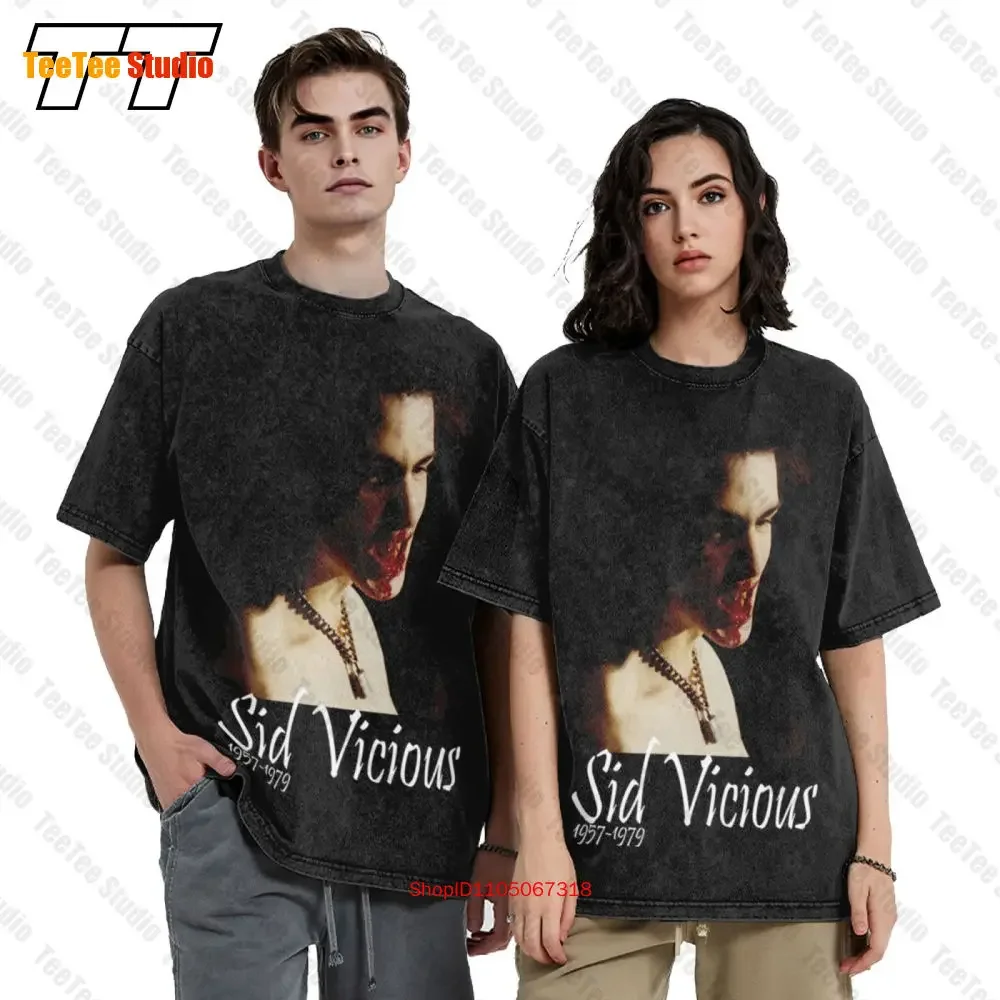 Sid Vicious Sex Pistols Vintage Oversized T-Shirt L2PP