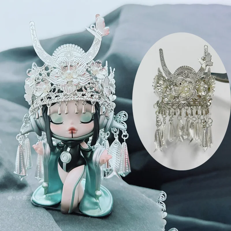 Skullpanda 14 ° aniversario mariposa susurro exquisito y hermoso accesorios para la cabeza reemplazo y combinación