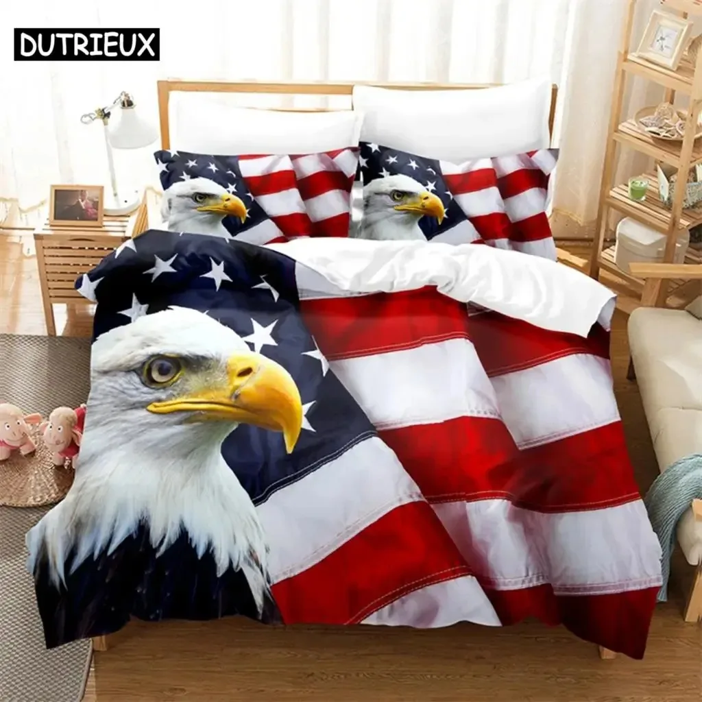 Creative Flag Bedding Set Duvet Cover Set 3d Bedding Digital Printing Bed Linen Queen Size Bed Set Fashion Design