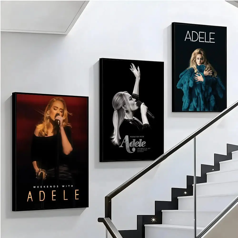Adele Poster HD Poster Sophisticated Modern Aesthetic Wall Art For Living Room Bedroom Office Cafe Decor Ideal Gift