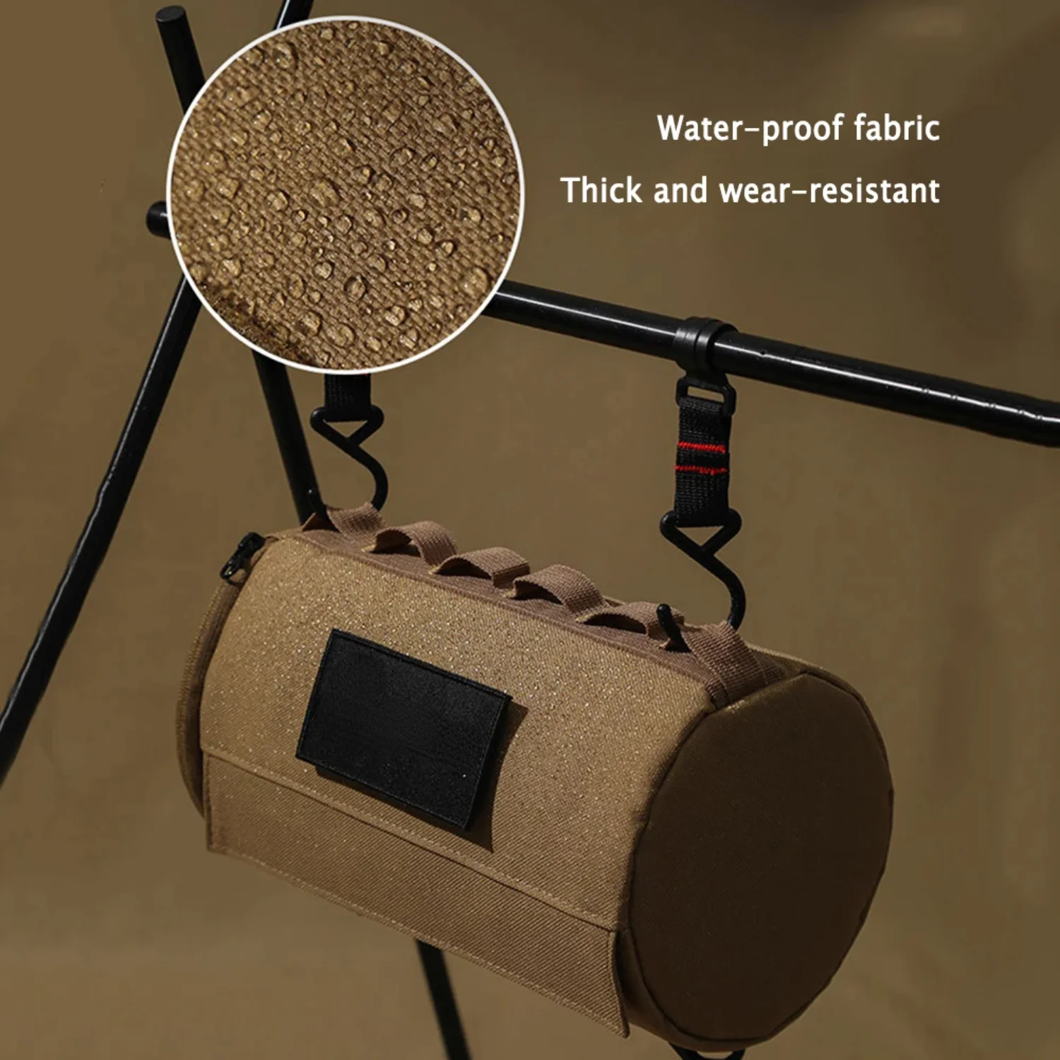 Outdoor Tissue Case Portable Roll Paper  Holder Polyester Waterproof Hanging Napkin Holder  Picnic Camping Hiking