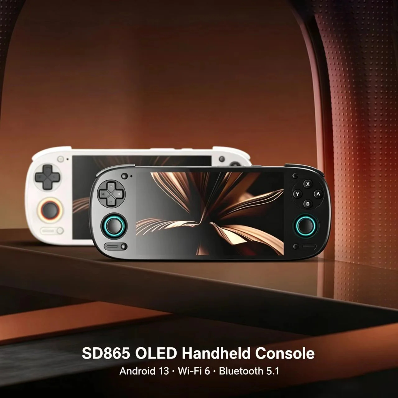 AMPOWN Retroid Pocket 5 Open Source Handheld Console, Wireless WIFI Retro Classic Android Game Player