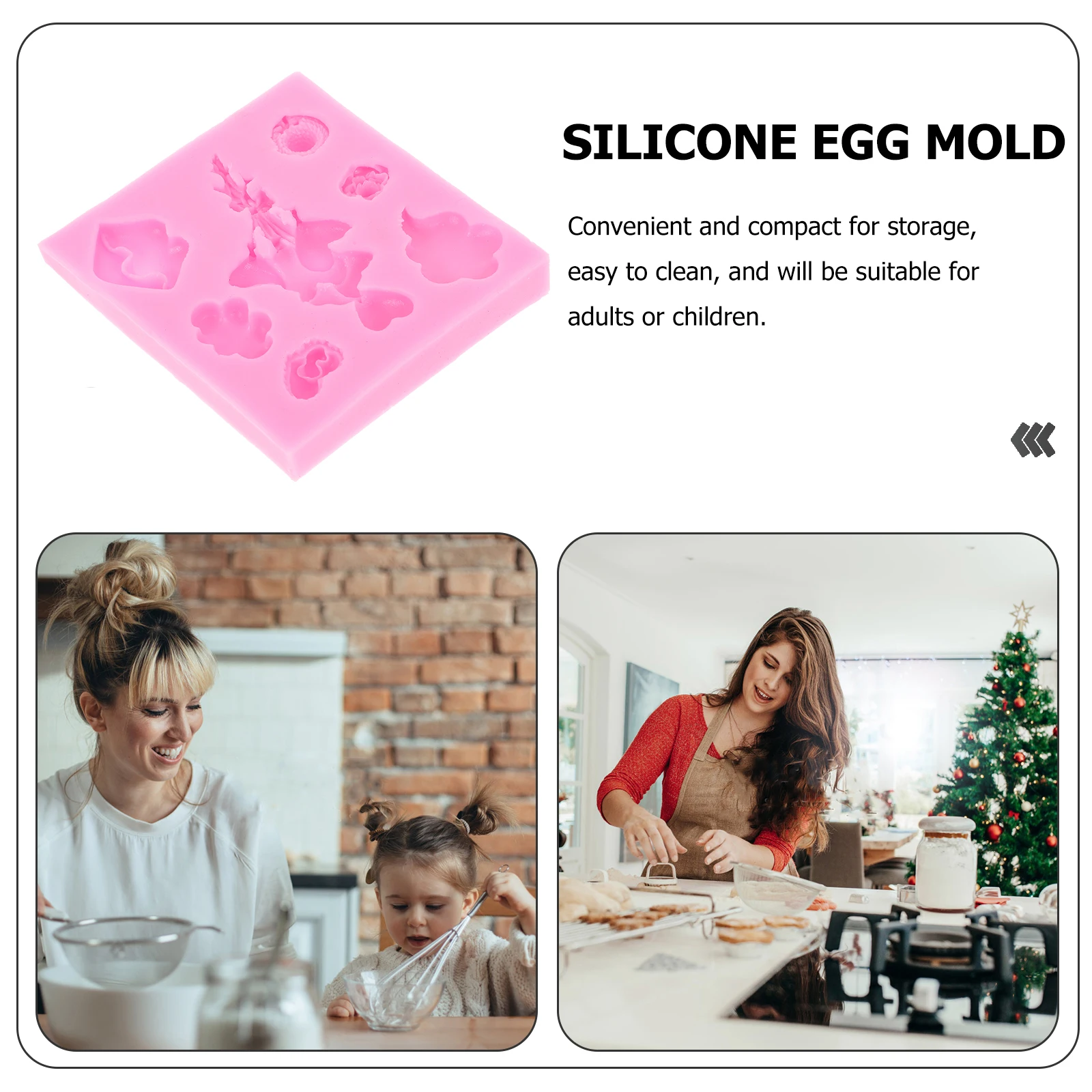 

Pink Heart Mold for Baking Cakes Cookies Chocolates DIY Silicone C Silicone Cookie Mold y Molds Kitchen Supplies