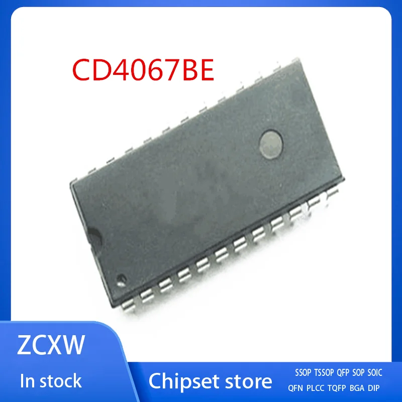 

10PCS/LOT NEW CD4067BE CD4067B CD4067 DIP24