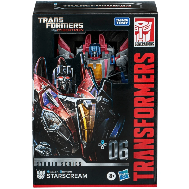 In Stock TM Transformers SS Series SS-GE 06 Starscream Collect Figure Anime Robot Anime Action Models Gifts Sonny Angel Stitch