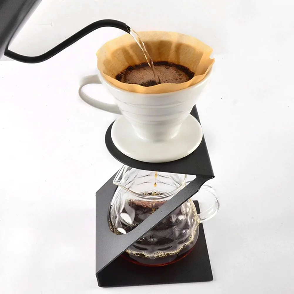 Gießen Sie über Tropfst änder hand gebrühten Kaffeest änder Filter halter Tropf halterung Kaffee gießen Stand Kaffee geschirr Espresso maschinen Teil