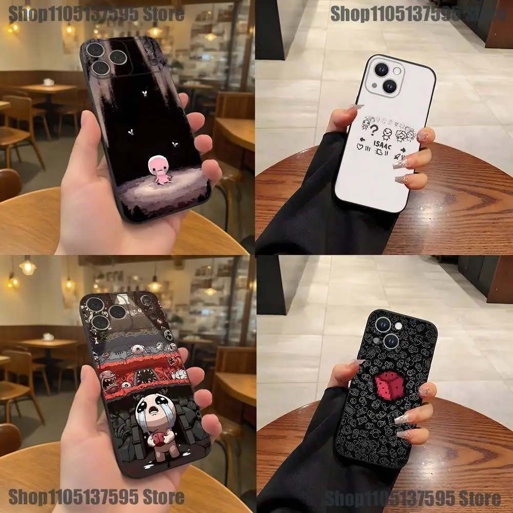 

The Binding of Isaac Phone Case For iPhone 17,16,15,14,13,12,11,Pro,XS,Max,XR,Plus,E,SE4,Mini Black Soft Cover