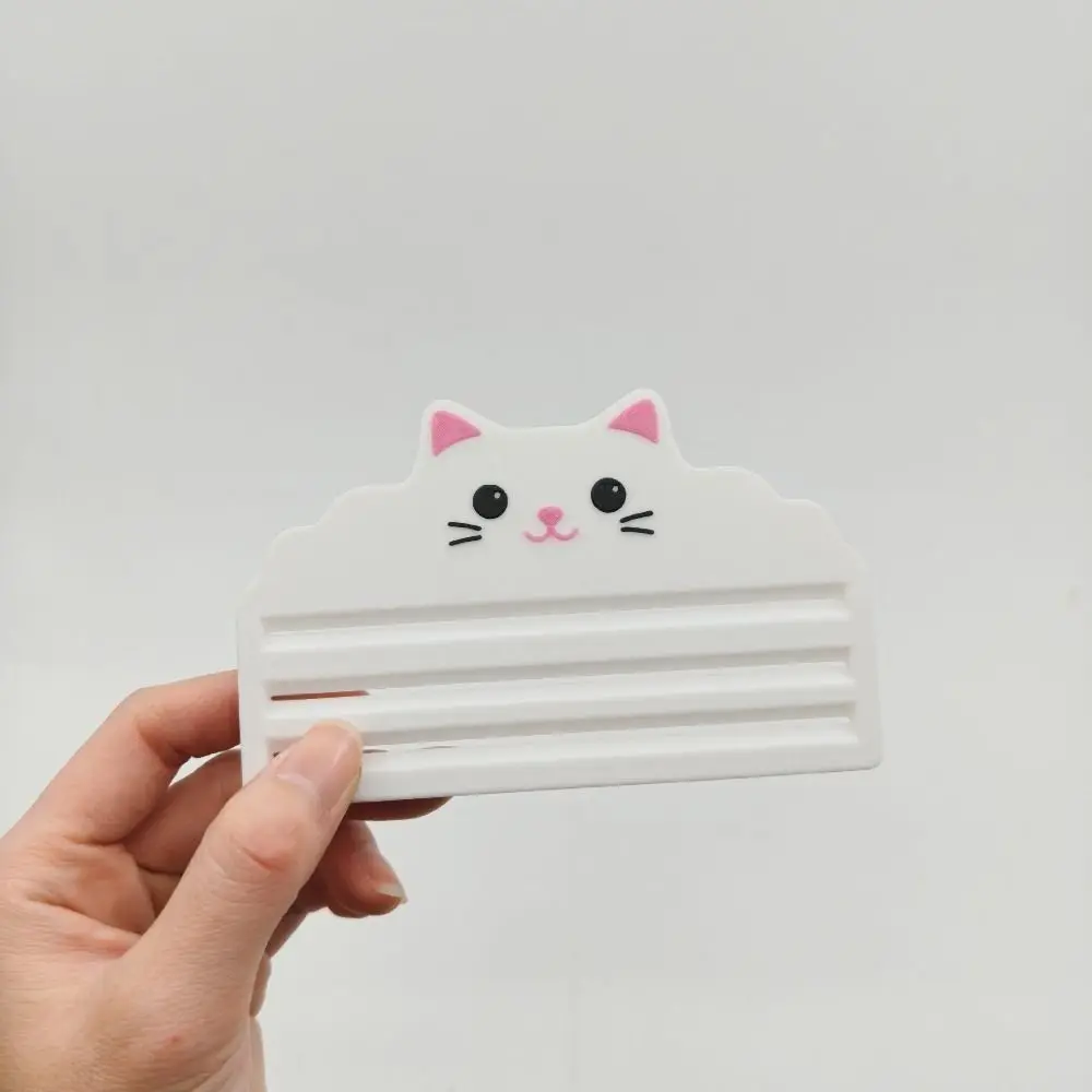 Multifunction Cat Food Pouch Scraper Manual Press 3D Printed Toothpaste Dispenser Leftovers Extraction Reusable