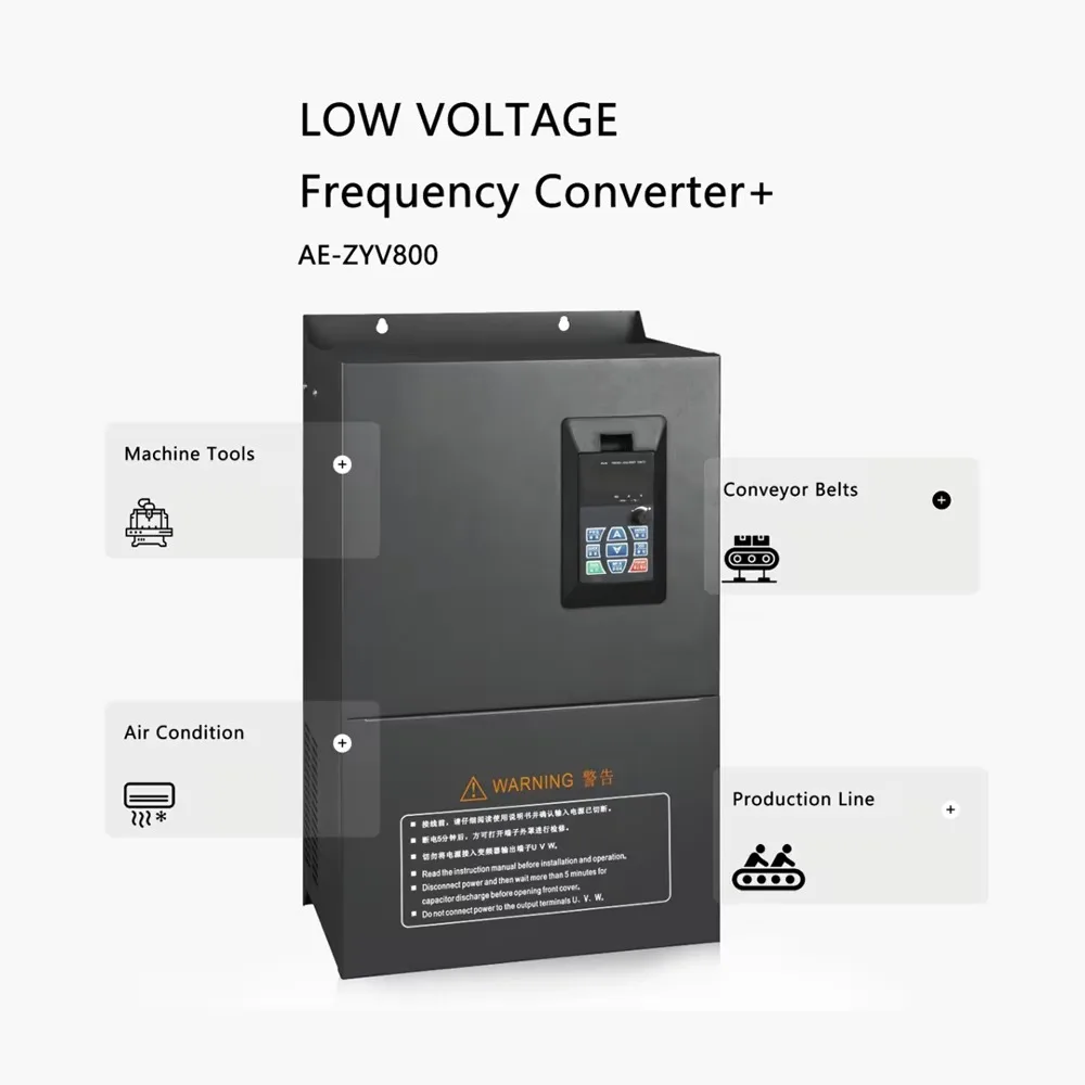 AE محول تردد كهربائي 50 هرتز 250KW 280KW 315KW 355KW 400KW 50 إلى 60 هرتز AC العاكس 60 هرتز إلى 50 هرتز التحكم الصناعي