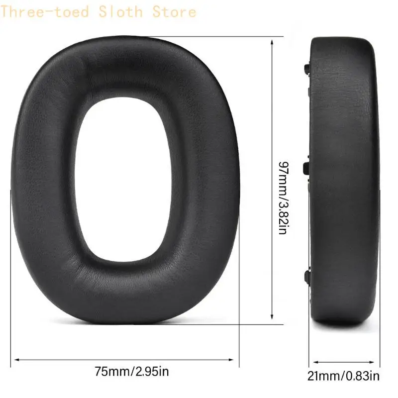 หมอนอิงแผ่นรองหูแทนสำหรับ Bowers PX8 PX7 หูฟังหูฟัง Earpads Earpads E74A