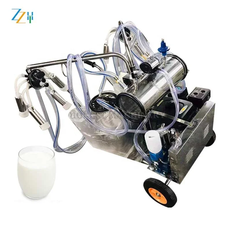 Hot Sale Portable Two Buckets Goat Milker / Sheep Milking Machine / Cow Milking Machine