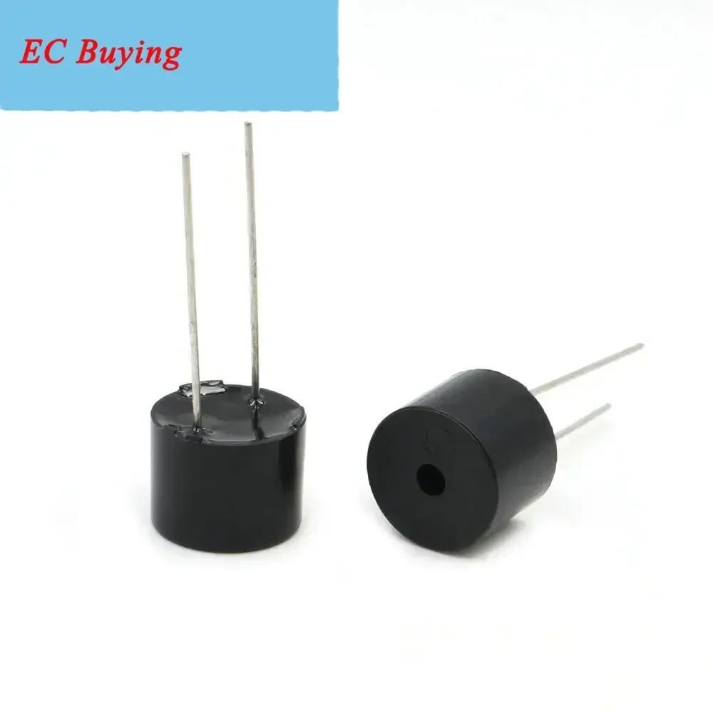 10pcs 12095 Buzzer with Long Pin 3V 5V Active Buzzer Magnetic Long Continous Beep Tone Alarm Ringer 12x9.5mm TMB12A03 TMB12A05