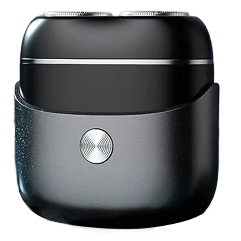 

ABWM-мини-электробритва, портативная вращающаяся бритва, карманный размер, бритва для бороды с магнитной бритвенной головкой для мужчин