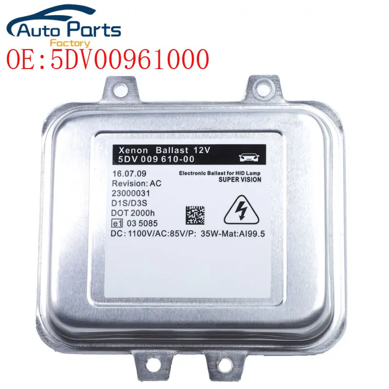 New Xenon Xenius Ballast 610 00 D1S ECU For Skoda Octavia For BMW 5DV00961000 5DV009610-00 7PP941597A