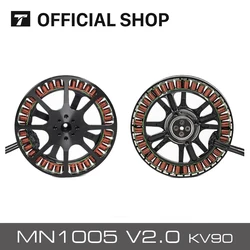 T-MOTOR MN1005 V2.0 KV90 Ultralight aircraft engine big thrust Antigravity 1005 V2.0 Brushless motor 11.5g/W at 3kg