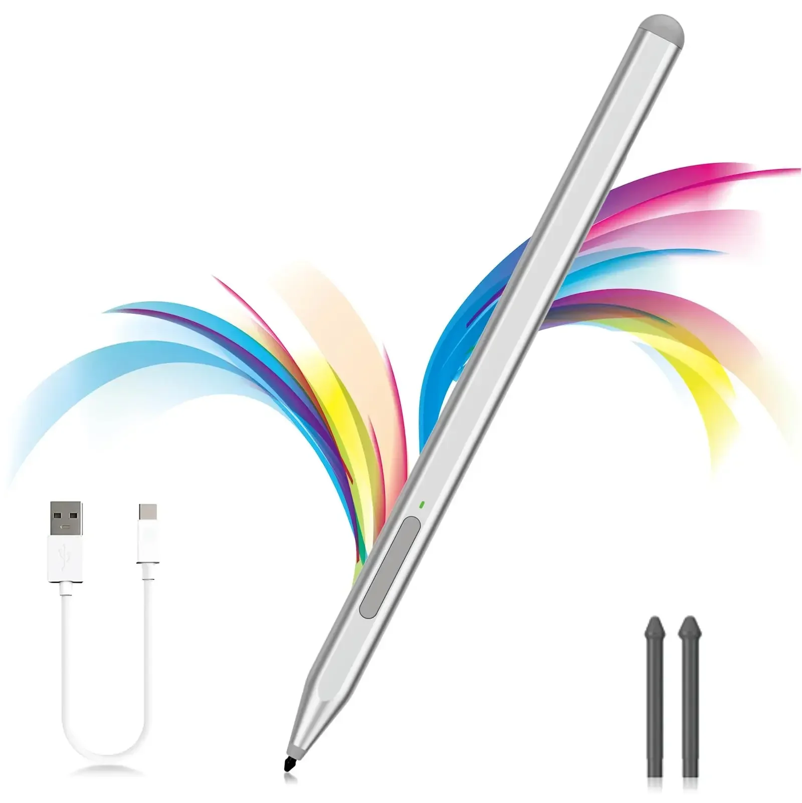 Stylus Pen for Microsoft Surface Pro11/10/9/8/X/7+/6/5/4/3, Surface Go 4/3/2/1, Surface Laptop1-6/Studio/Book 3/2/1 with Eraser