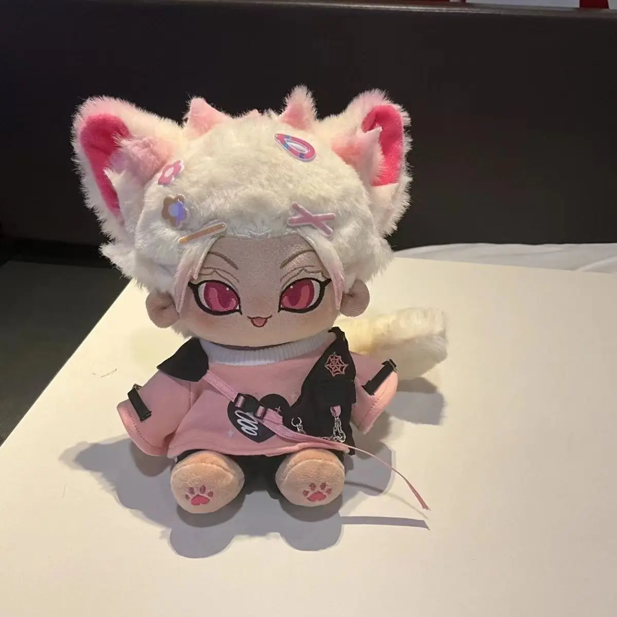 

Stuffed 20cm Anime Blue Lock Shidou Ryuusei Cosplay Cartoon Plush With Skeleton Doll Change Clothes Toys for Kids Birthday Gifts