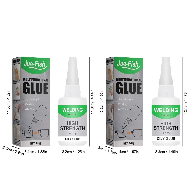 Universal Super Glues, Welding High-Strength Oily Glues for Quick Repair