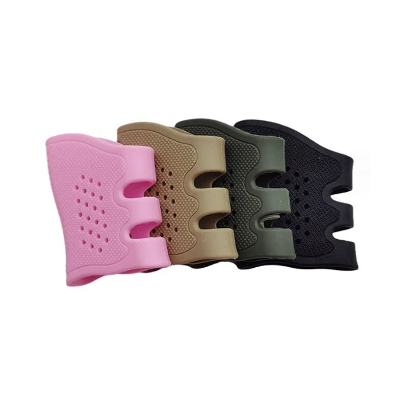 Rubber Grip Holster Suitable for Glock 17 19 20 21 22 23 34 43 1911 Hunting Accessories Tactical Gun Holster Protect Cover Grip