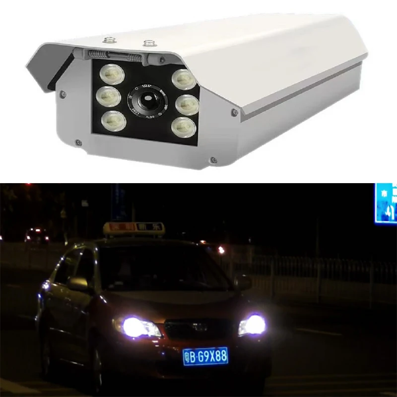 التعرف على لوحة الترخيص 2.0MP كاميرا شبكة مراقبة LPR كاميرا 5-5 مللي متر عدسة متغيرة البعد البؤري 30 متر المسافة 180 كيلومتر/ساعة قابل للتعديل #2