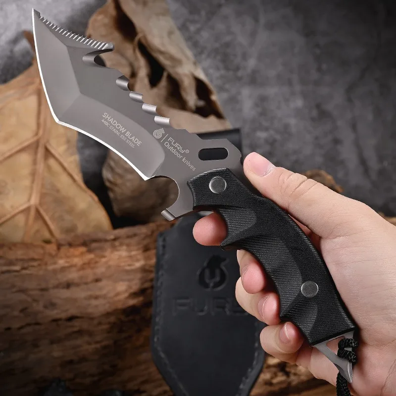 Multifunctional Outdoor Survival Knife with Screwdriver for Diving Hiking Camping 5Cr15 Steel Tactical Tool view 2