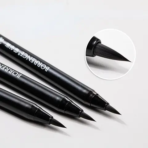 Bilashmart High Quality Calligraphy Practice Pen Soft Watercolor Brush BR Small Regular Script Brush Student Art Painting Writing Supplies