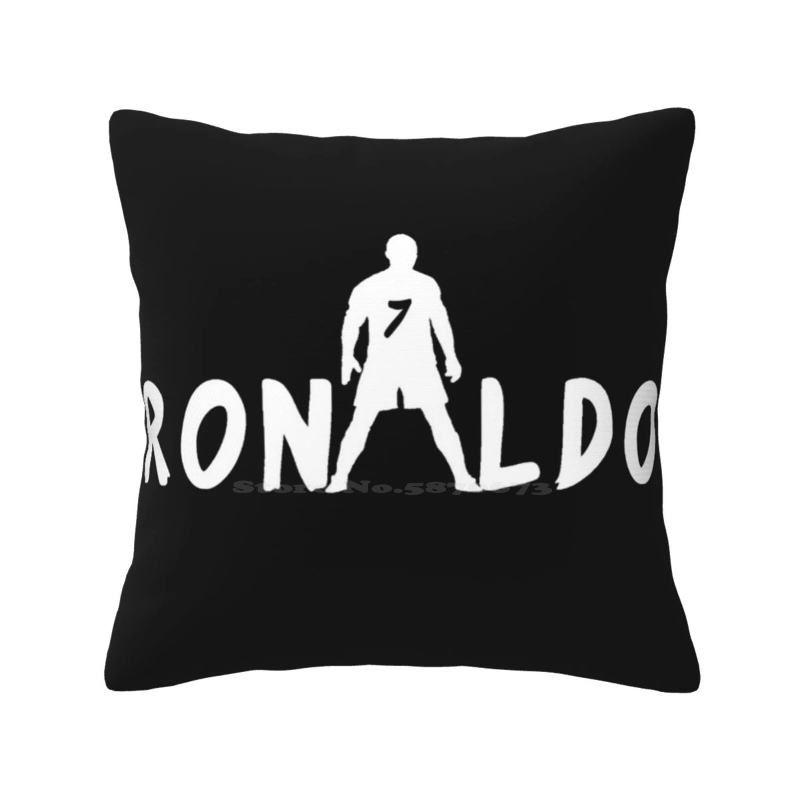 Ronaldo Home Sofa Car Waist Throw Pillowcase Real Madrid Portugal Freekick Spain Footballer Player Award Winger Superfly Goal