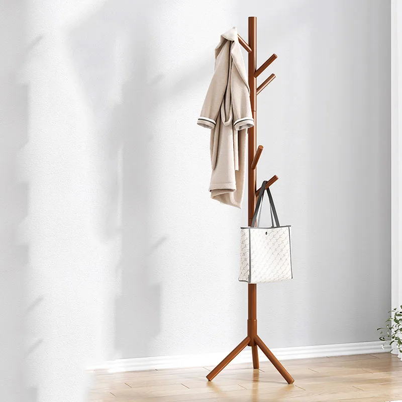 Living Room Coat Racks Wooden Hallway Hanger Tree Original Coat Racks White Mobile Children Burro Ropa Entrance Furniture WW50CR