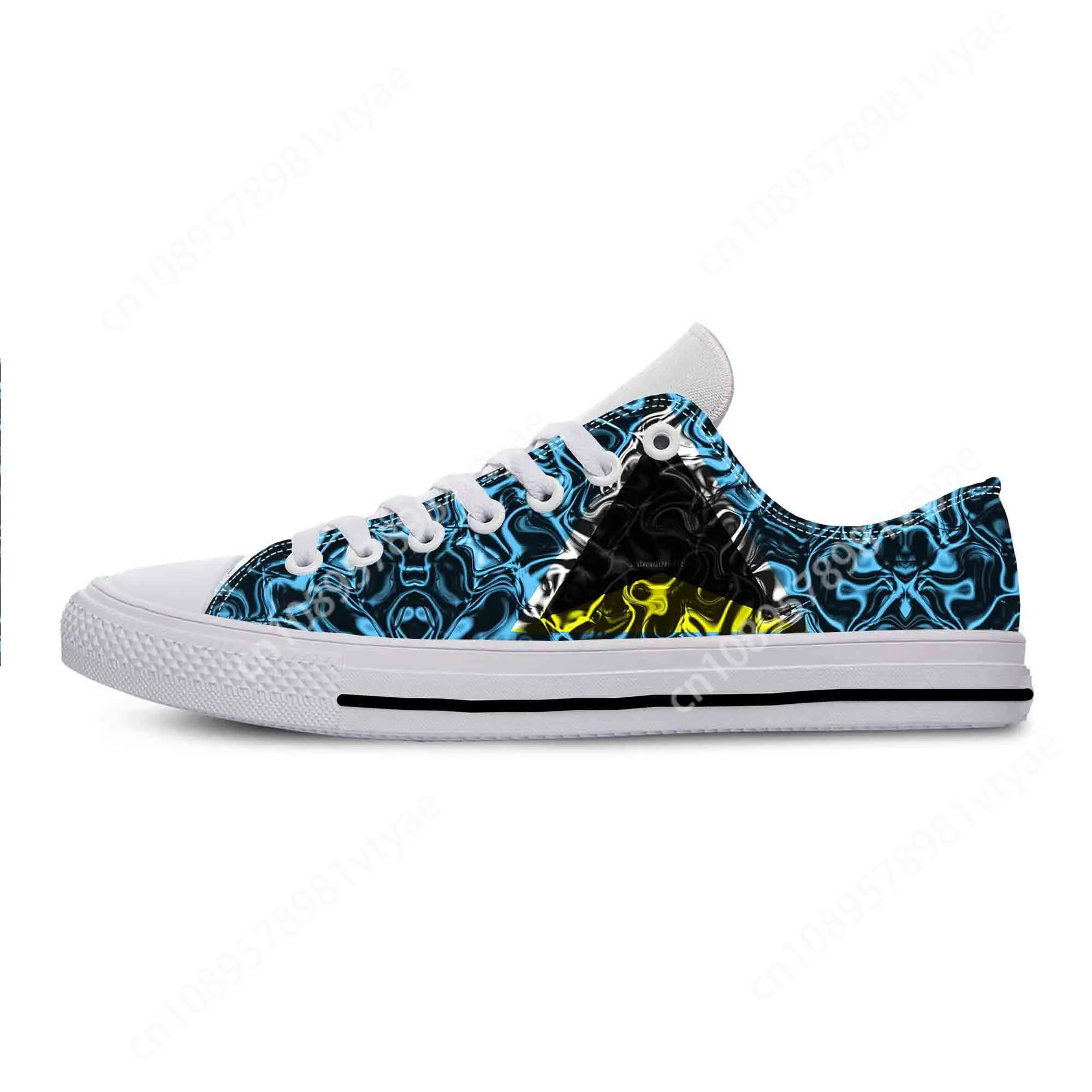 Saint Lucia Lucian Flag Patriotic Pride Cool Funny Casual Cloth Shoes Low Top Comfortable Breathable 3D Print Men Women Sneakers