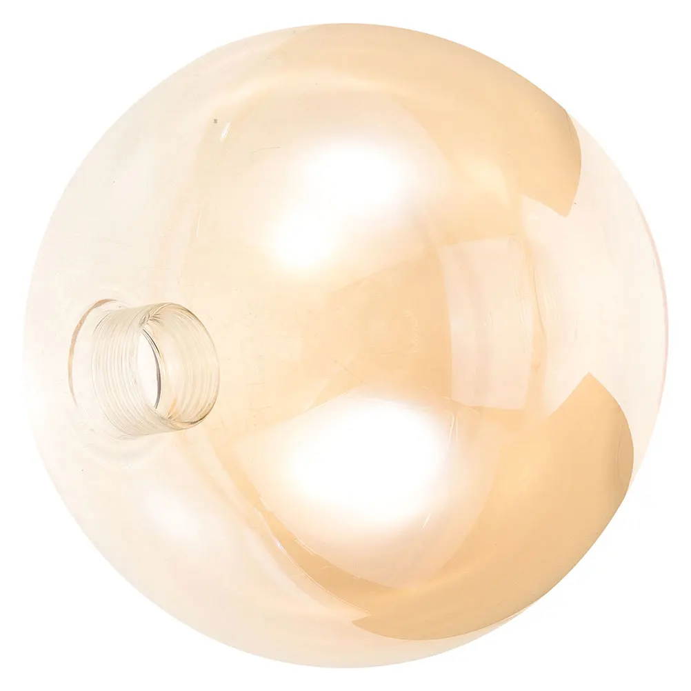 

Amber Glass Lamp Shade Replacement Cover Lightweight Decorative Pendant Light Fixture Indoor Glass Lamp Chimney