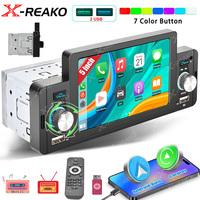X-REAKO Car Radio 1Din 1 din Autoradio MP5 Player Stereo 5.1 Inch Touch Screen Universal Multimedia Player Wireless Carplay Auto