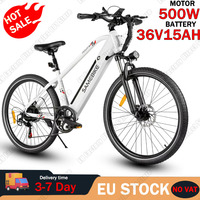 SAMEBIKE RS-A01 Men E-bike 500W motor 36V15AH lithium battery commuter electric bike 26-inch tire all-terrain electric bicycle