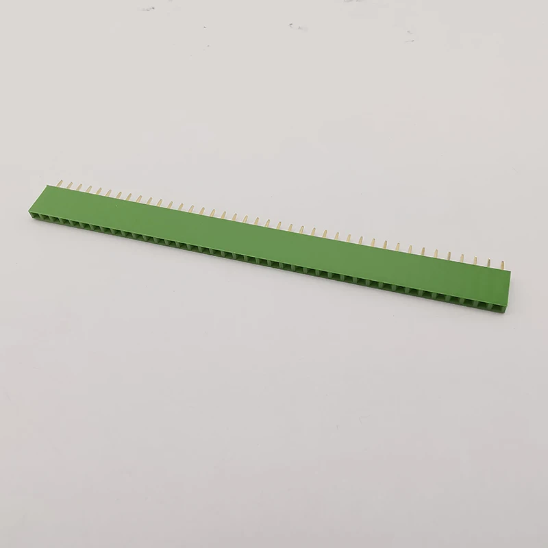 30Pcs/lot Pitch 2.54mm 40 Pin 1x40P Single Row Female Socket Pin Header PCB Board Connector Straight Strip For Arduino DIY