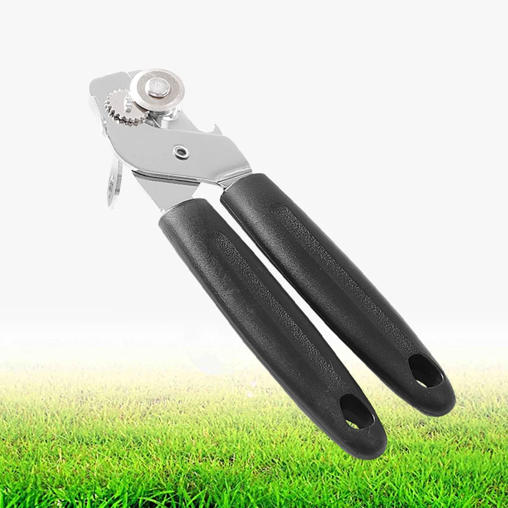 

Professional Manual Can Opener Stainless Steel Easy to Store Adjustable Design for Difficult Jars Cans Bottles Kitchen