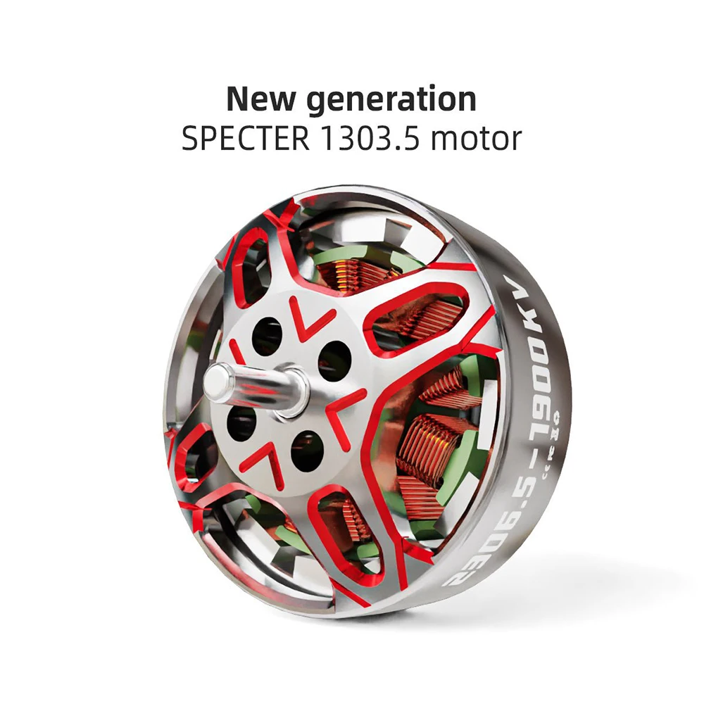 

HGLRC SPECTER 1303.5 5500KV 2-4S бесщеточный двигатель для крошечной или 2-3-дюймовой зубочистки RC FPV Racing Drone